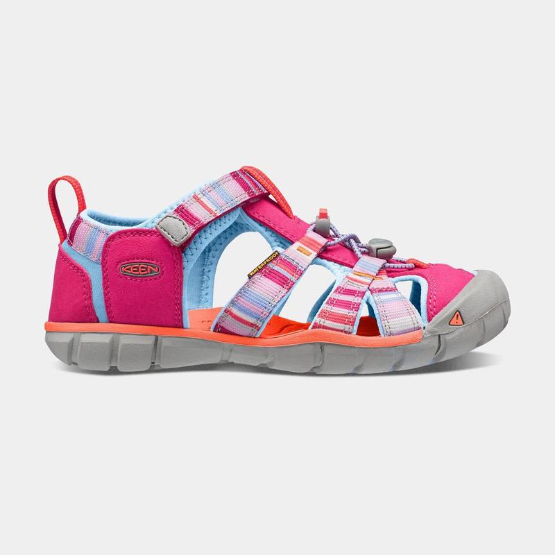 Keen Seacamp II Cnx Kids Sandals Light Rose NZ Sale (7082-HVUAL)